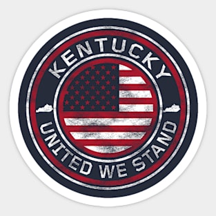 Kentucky United We Stand Sticker